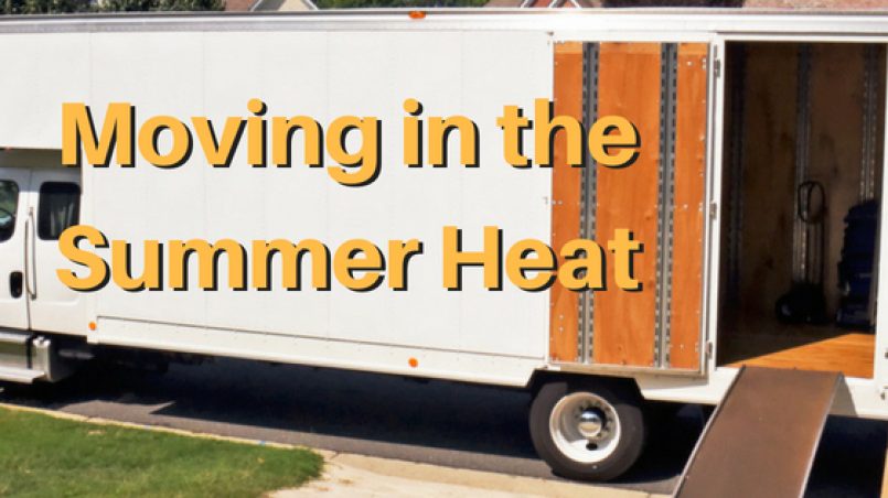 5 Tips To Survive Moving In The Heat